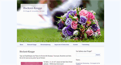 Desktop Screenshot of hochzeit-knigge.de